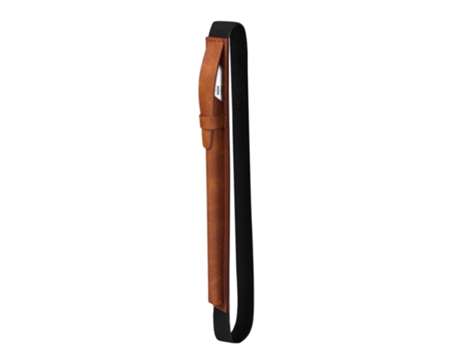 Bolso Apple pencil JEIIBRZUI Equipaje Estuche Para Lápiz Piel Marrón