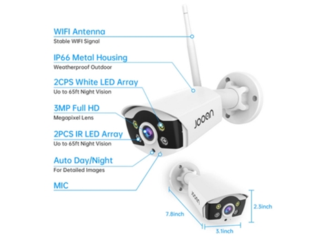 Cámara Wifi JOOAN para Centro Dvr Inalámbrico