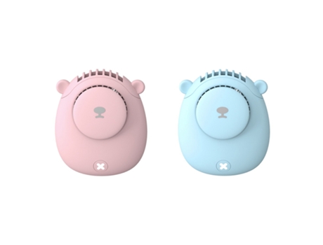 Ventilador montado en el cuello, ventilador de carga USB, ventilador portátil adecuado para exteriores, oficina, viajes, cocina