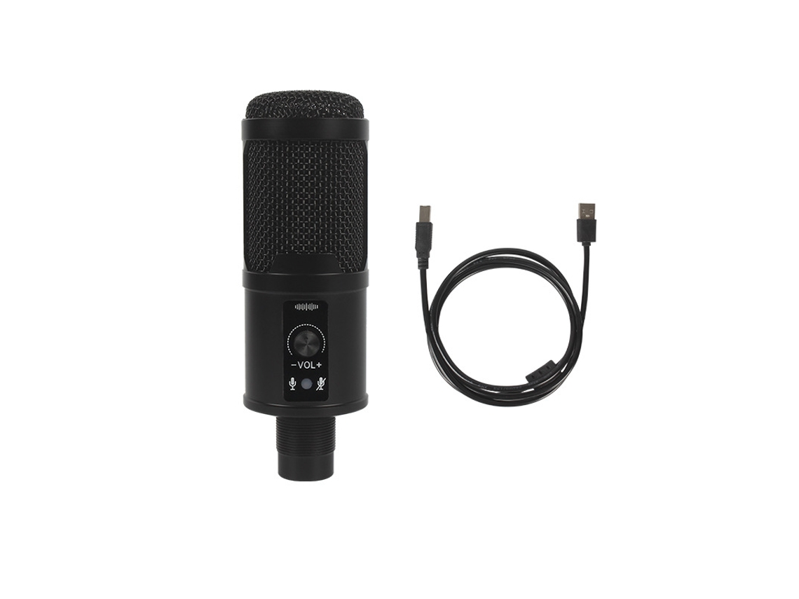 Kit De Micrófono Usb Con Botón De Silencio Y Soporte De Brazo Articulado Ajustable. Micrófono De Condensador Cardioide Para Ordenador