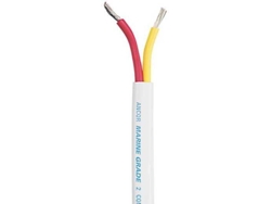 Cabo ANCOR Safety Duplex Cable 12 Awg/2X2 Flat Blanco