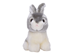 Dan26-juguete De Pelo Conejo Suave Simulación Juguete Para Niños Regalo Decoración Gris 28cm 0.25kg