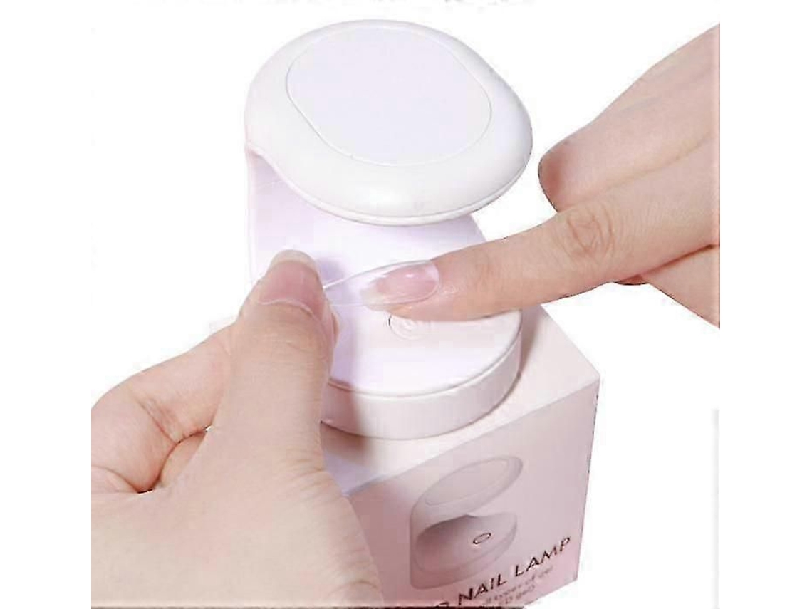 Mini lámpara UV para uñas, pequeña lámpara LED para gel GOKOCO