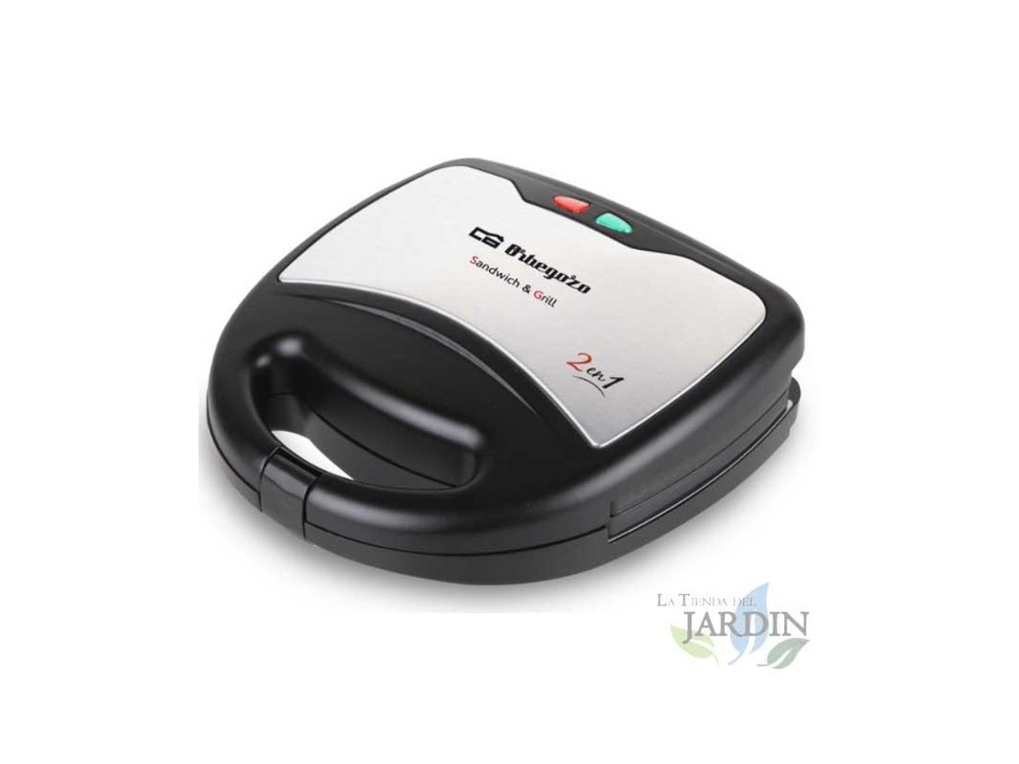 Sandwichera 2 em 1 ORBEGOZO Potencia 750W.