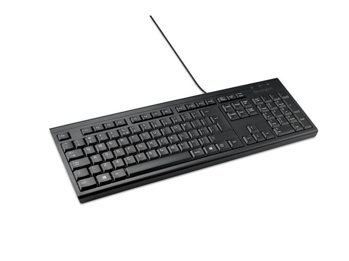 Teclado Kb100 Eq Inicio / Taller Usb Qwerty Italiano Negro Kensington