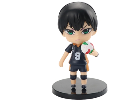 Haikyuu anime!! mainan ornamen boneka anime lucu buatan tangan model mainan pvc tokoh shoyo hinata tobio kagongi versi q