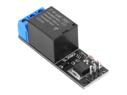 Módulo De Relé De 1 Canal Con Bloqueo Automático, Botón De Activación Por Nivel Bajo Y Microcontrolador De 12 V.