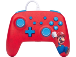 Mando Nintendo Switch POWERA WOO-HOO Mario Rojo