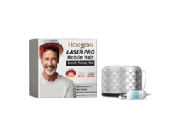 Gorro para el cuidado del cabello Hoegoa con calefacción y masaje para cabello fino y encrespado.