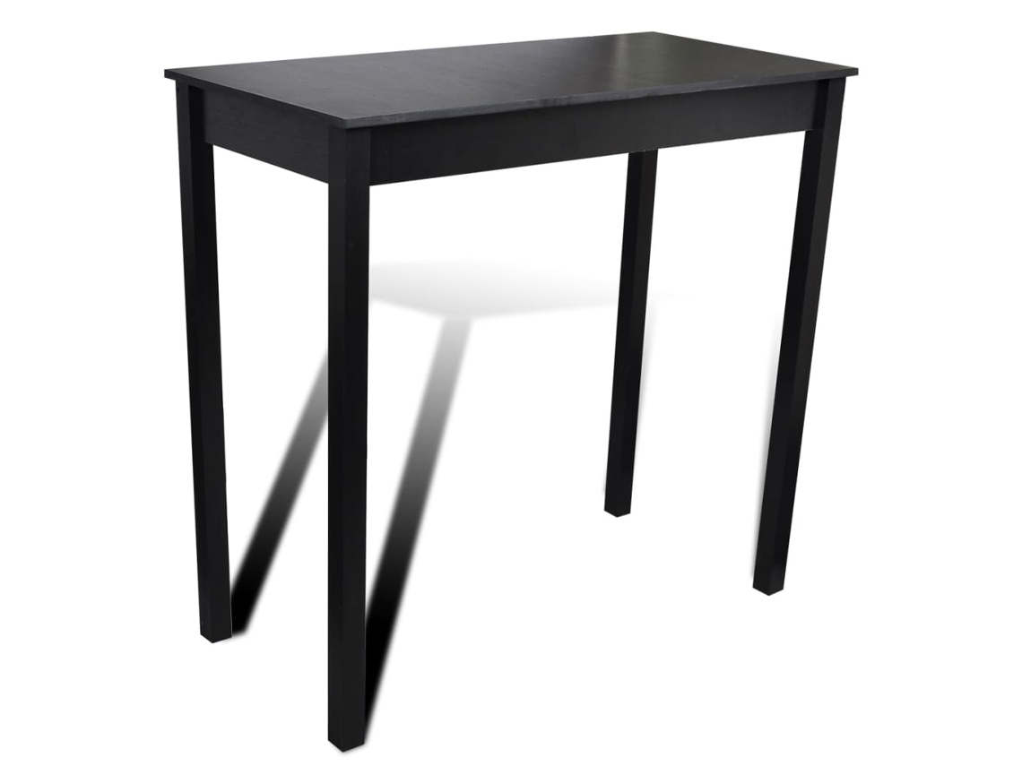 Maison Exclusive - Mesa De Bar Con 2 Sillas De Barra Negras