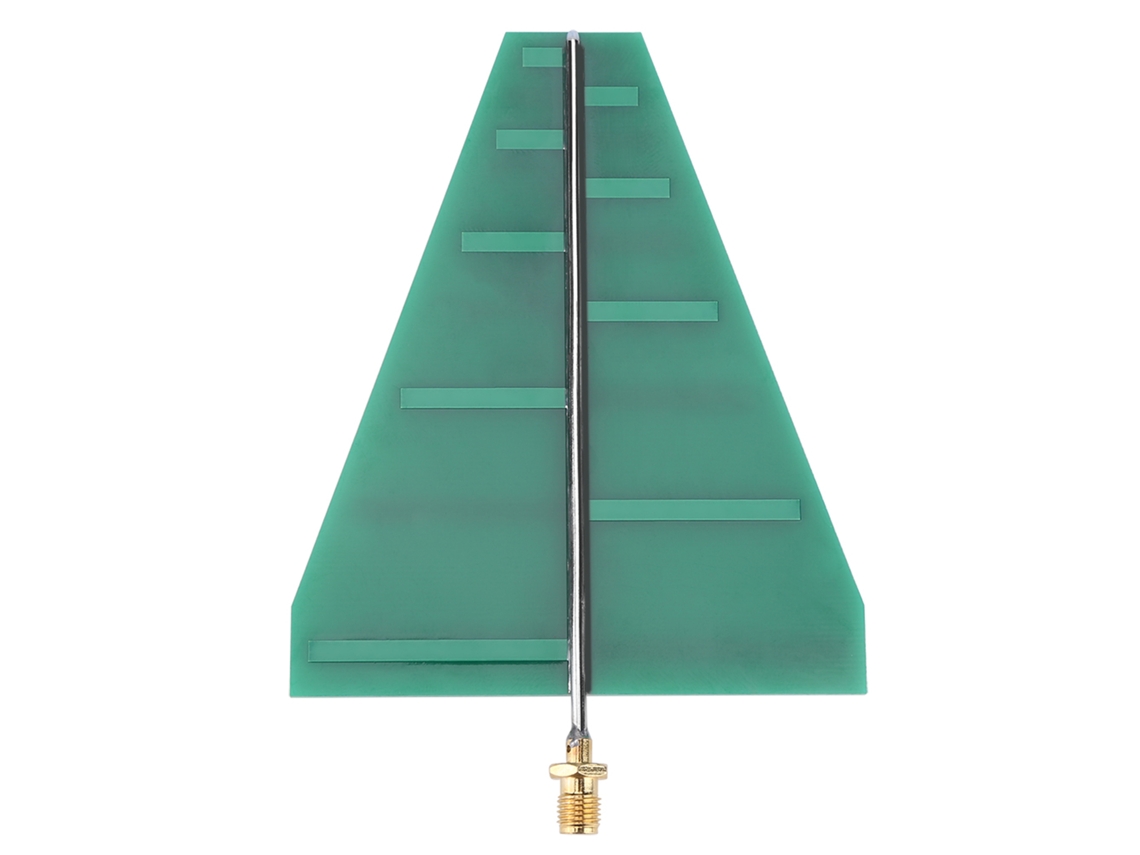 Antena Log Periódica Uwb Ultra Ancha Banda 1.35ghz-9.5ghz, 1 Pieza, Para Aplicaciones De Banda Ultra Ancha.