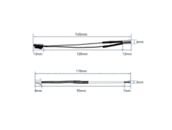Kit de bloque calefactor para extrusor GOKOCO para Prusa I3 Mk4 24v