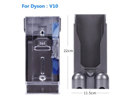 Soporte de pared para estación de acoplamiento de cargador, repuestos de aspiradora, accesorios para Dyson V10, 969042-01