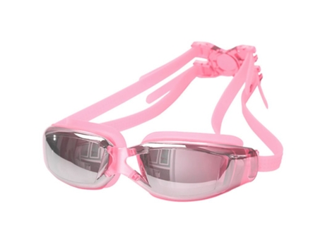 Óculos de Natación de Protección Anti-Neblina VENIYSMLIS Rosa