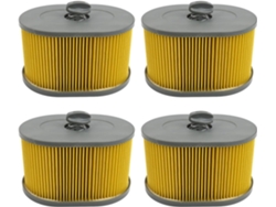 Conjunto De 4 Filtros De Ar Para Motosserras K970 E K1260.