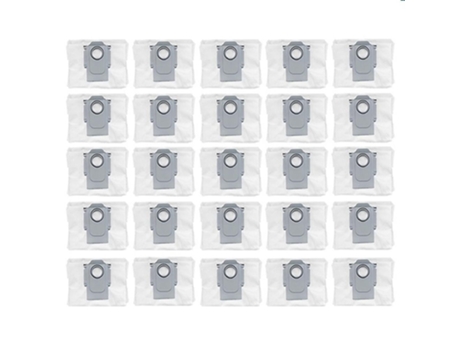 25 peças para roborock g10s g10s pro saco de pano t8 q7 saco de pó não tecido