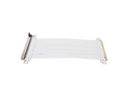 Cable Elevador Pcie 4.0 X16 Flexible De 180 Grados Para Tarjeta Gráfica, 40 Cm, Blanco