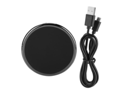 Cargador Inalámbrico (carga Rápida De 10w, Certificado Qi) Nuevo Cargador Inalámbrico Nt3 De Aleación De Zinc Y Cuero Para Apple X