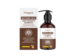 El champú de aceite de batana Hoegoa hidrata el cabello.