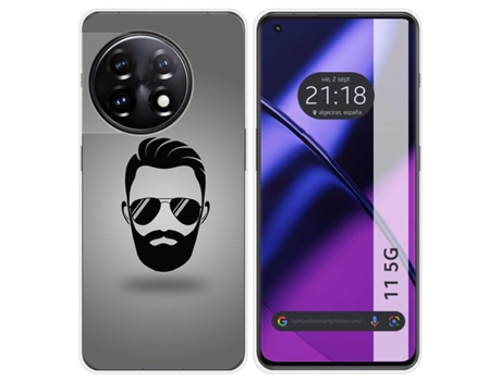 Funda Silicona para Oneplus 11 5G diseño Barba Dibujos
