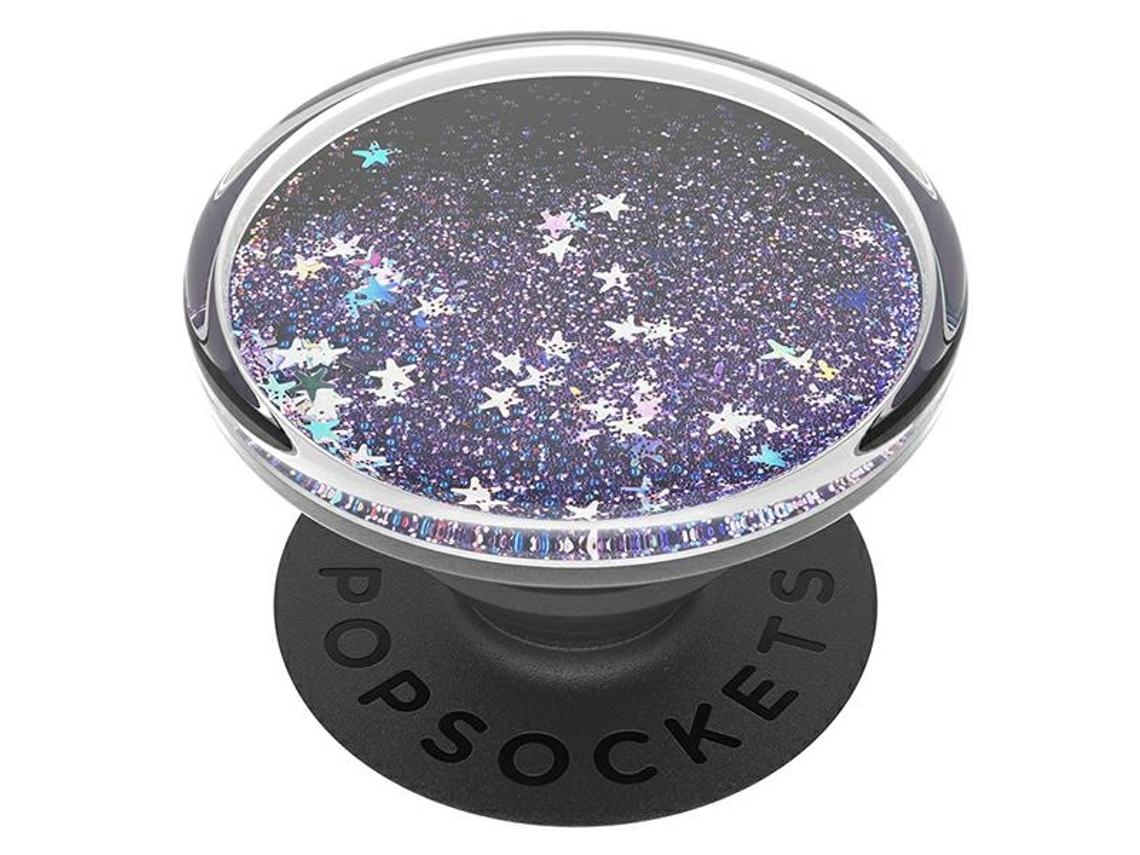 2 soportes para teléfono Popsockets de lujo morados con diseño de galaxia Tidepool