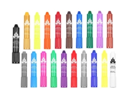 Pack de 6 piezas de Face Stick en varios colores