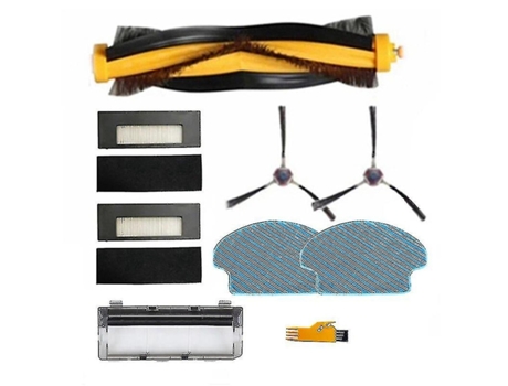 Accesorio Aspiradoras Compatibilidad universal Todo definido ECOVACS Deebot De55 Polvo+Cepillos laterales+Hepa