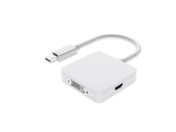 Mini Displayport Hdmi Vga Dvi Yizhood Blanco