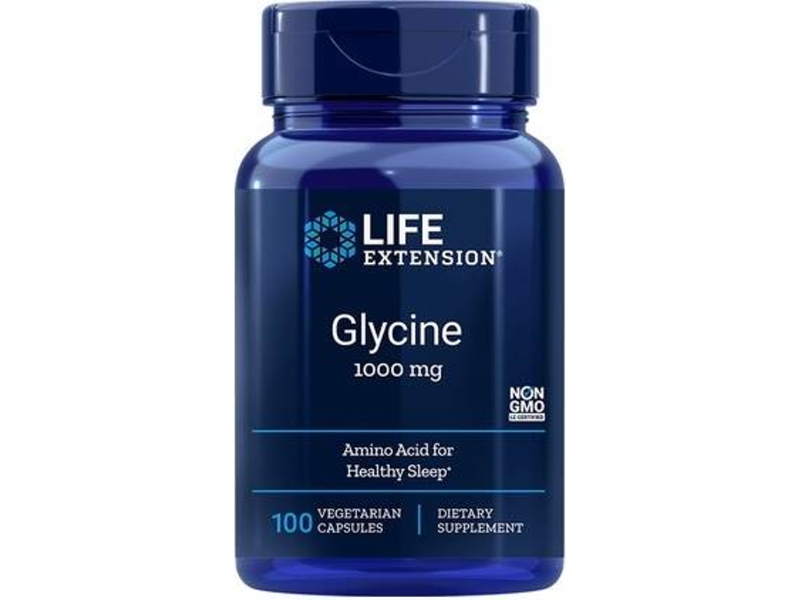 Complemento Alimentar LIFE EXTENSION Glicina (100 cápsulas)