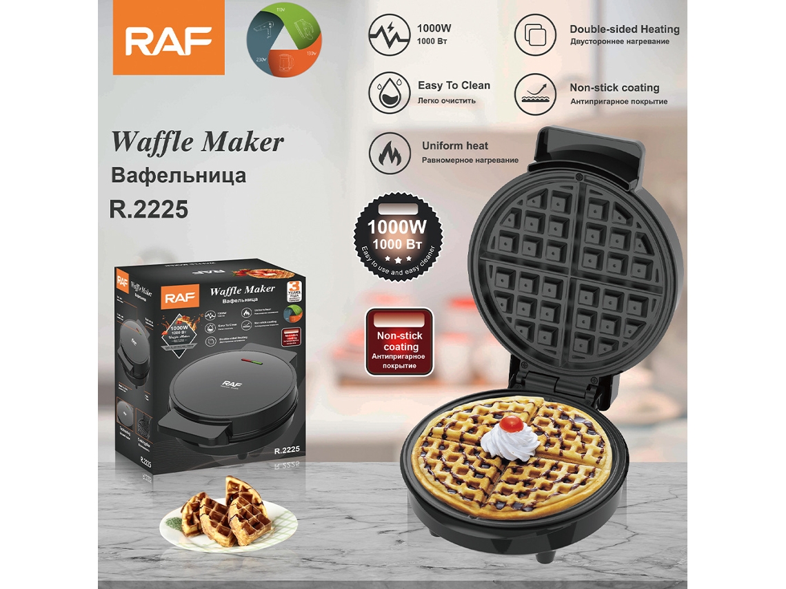 Máquina Para Hacer Waffles Con Calefacción De Doble Cara Para El Hogar, Estilo Europeo, Tostadora De Pan Multifuncional, Tostadora De Desayuno.