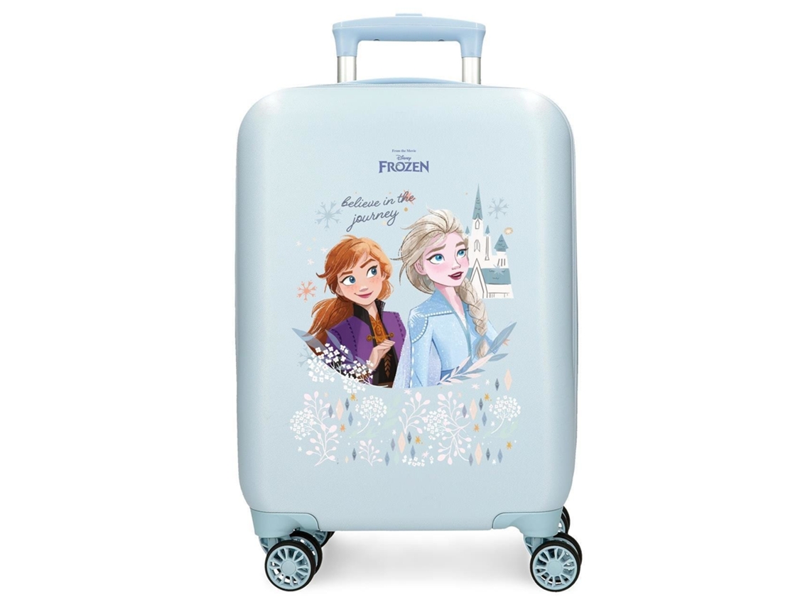 DISNEY Maleta De Cabina ABS Rígida Believe In The Journey Azul