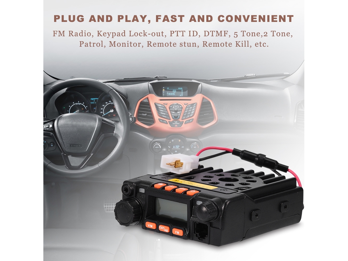 Cargador de escritorio para radios bidireccionales Baofeng UV 5R, 5RA y 5RE