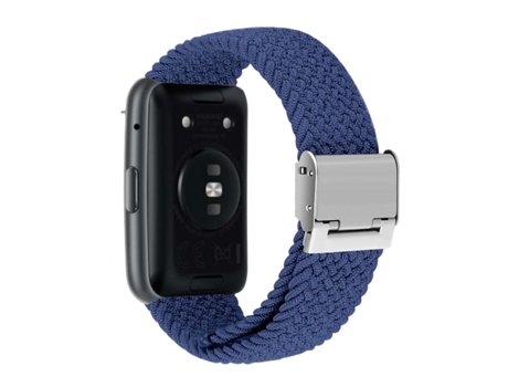 Correa Pulsera Trenzada Flexible para Huawei Watch Fit 2 Azul