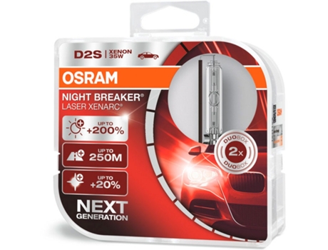 Lámparas D2S OSRAM XENARC NIGHT BRK Next Gen (2un)