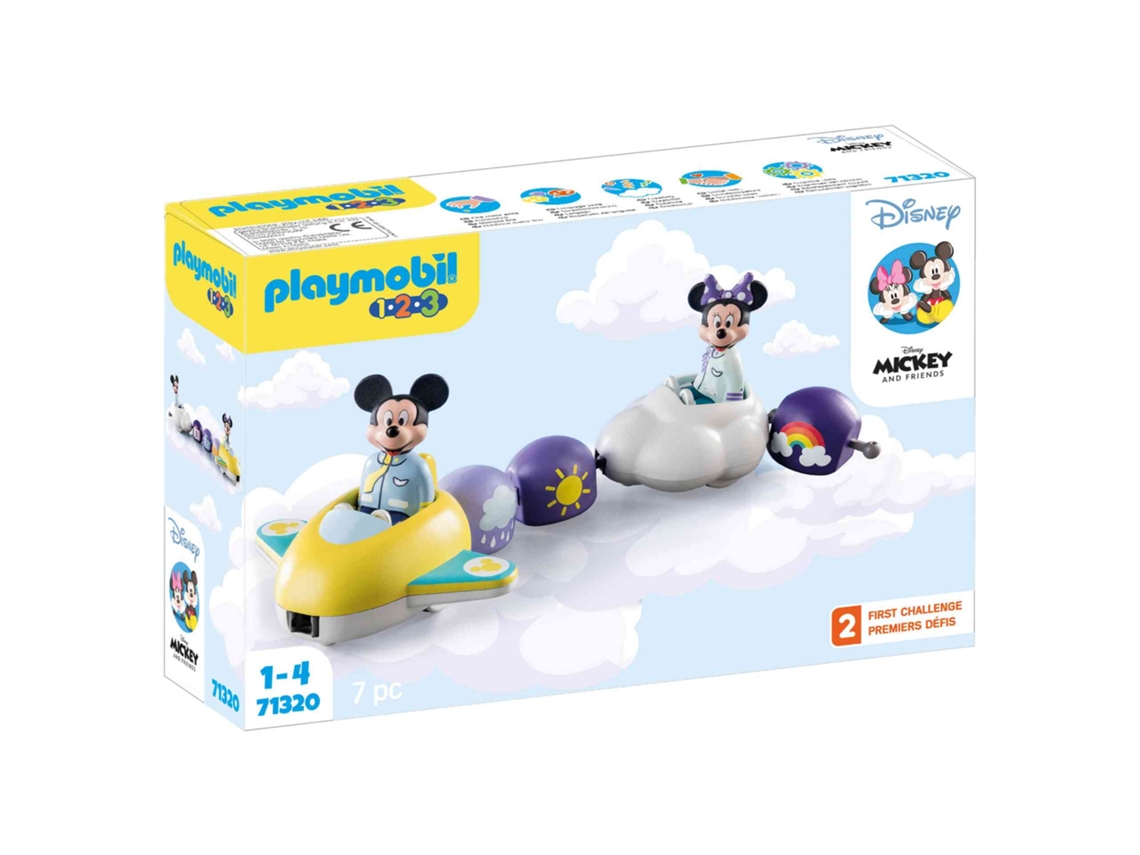 1 2 3 & Disney Mickey Y Minnie Tren Nube