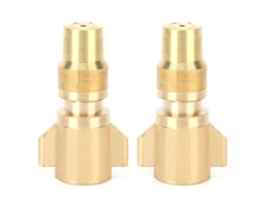 Boquilla de aspersor de brazo oscilante con rosca G3/4 para jardín y riego.