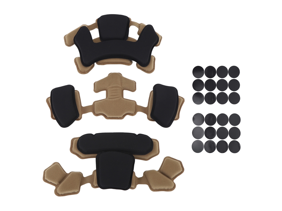 2026-liner De Casco Espuma Relleno Kit De Recambio Almohadillas Universal Protectoras Marrón