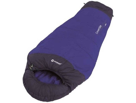 Saco de Dormir para Camping OUTWELL Convertible (Negro)