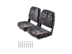 Juego de 2 Sillas Náuticas Plegables Tekmaquinas con PU Impermeable y Resistente a la Sal