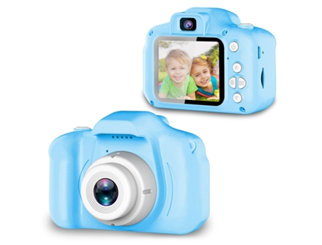 Cámara Digital Compacta TURMIN X2 Nivel de Entrada para Niños 2 Pulgadas 13Mp Regalo para Niños Azul