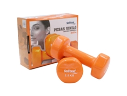 Dumbbells SOFTEE Vinyl Set 2.5 kg