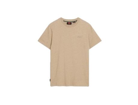Camiseta Vintage de Hombre SUPERDRY Algodón Marrón (XXG)