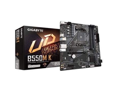 Motherboard GIGABYTE B550M K AM4 64 GB DDR4