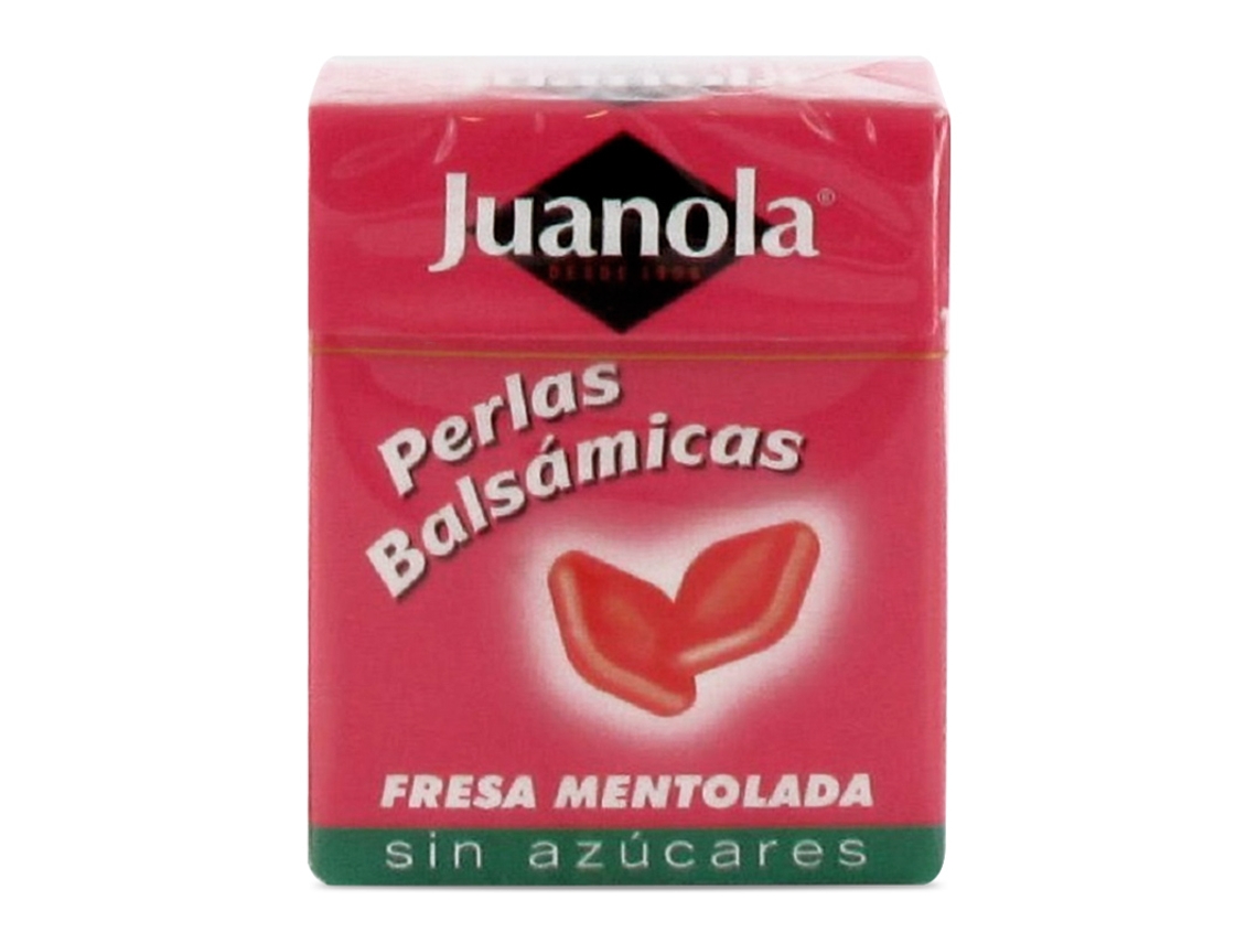 Complemento Alimentar JUANOLA Juanola Perlas 25G Fresa Mentolada