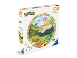 RAVENSBURGER Puzzle - Pokémon Round - 500pc (EN)