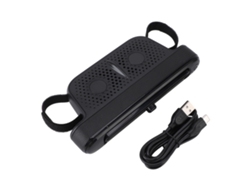 Ventilador Para Asiento De Coche Con 3 Velocidades, Silencioso, Doble Turbina, Enfriamiento Rápido, Usb Para El Asiento Trasero.