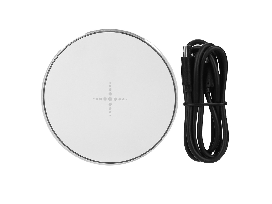 Cargador Inalámbrico Rápido (potencia Alta De 10w, Pintura En Spray De Aleación De Aluminio)