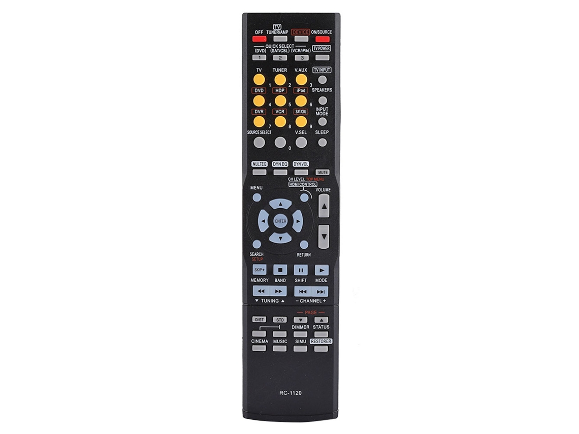 Controle Remoto Substituto Para Amplificador Avr-590 Dht590ba Avr-1610 Sem Programação