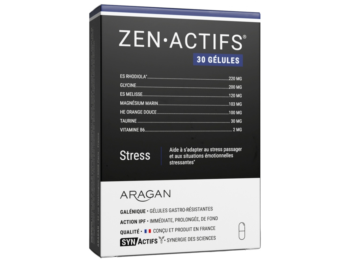 Argansynactifszenactifs 30 Cápsulas ARAGAN