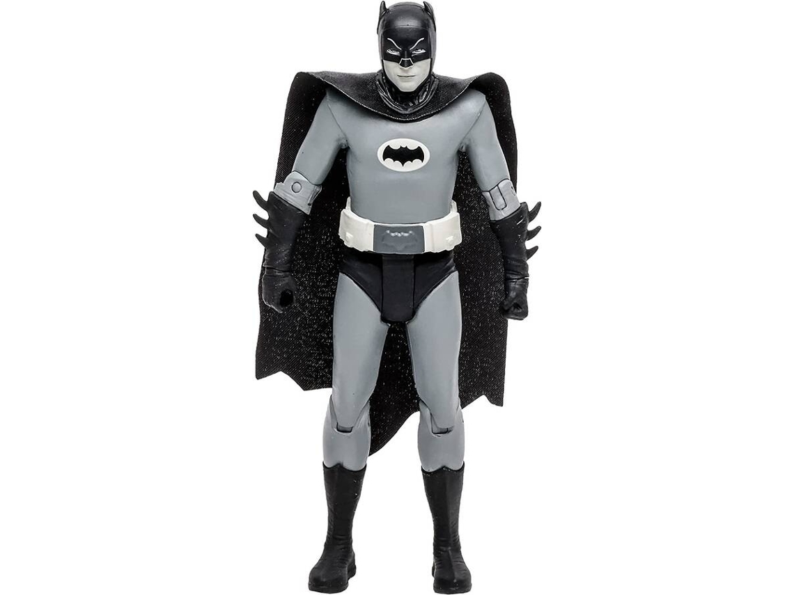 Figura de acción retro de DC Batman 66 Batman (variante de TV en blanco y negro) MCFARLANE TOYS